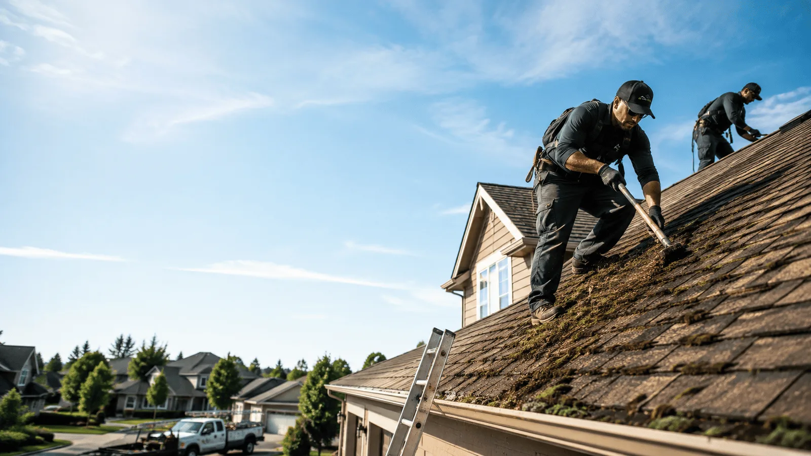 Roof Moss Removal in Novinger, MO near me